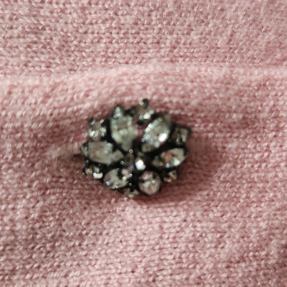 [L->S] CYNTHIA STEFFE Pink Sweater - large but fits small - Picture 2 of 6